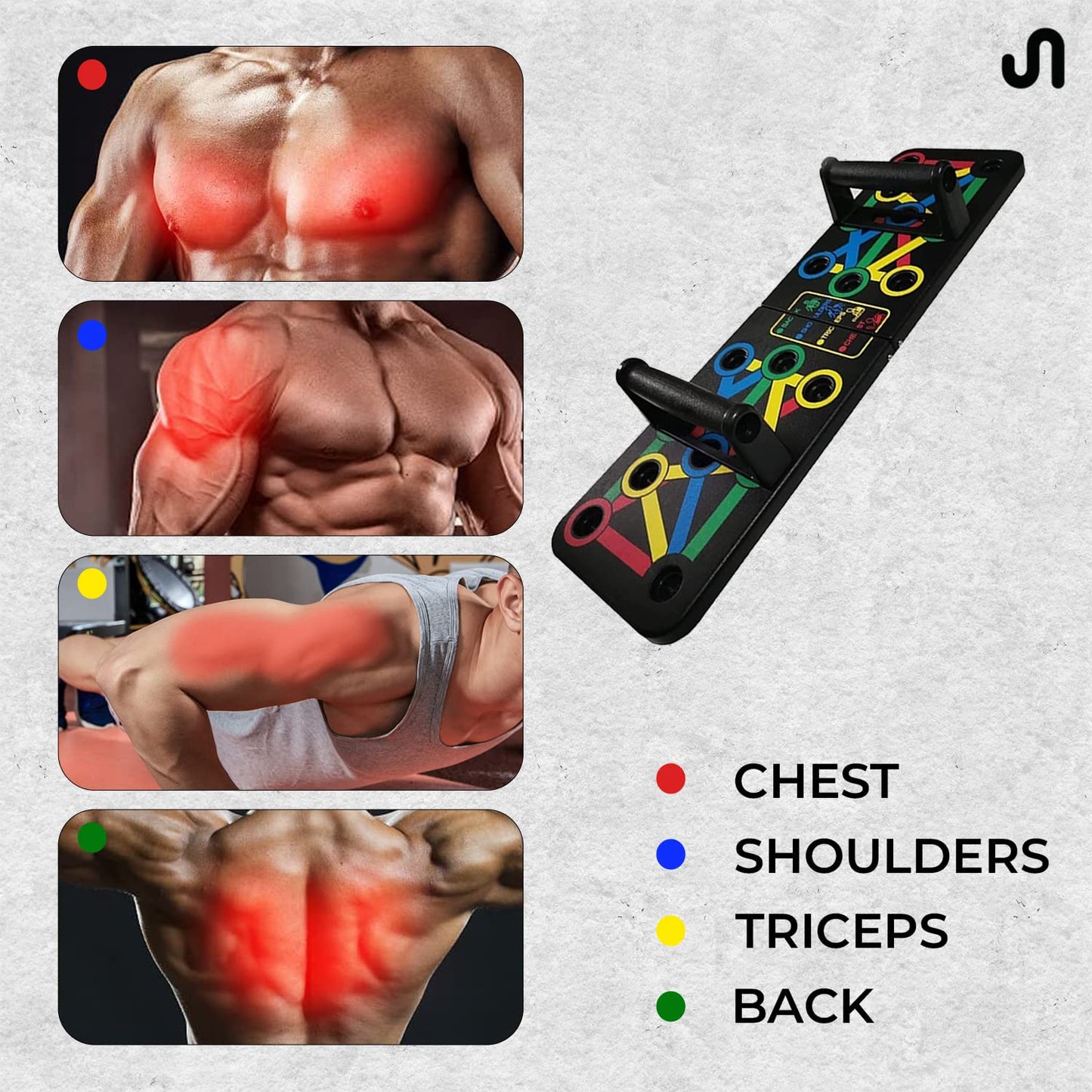 Flex Fitness Pushup Board